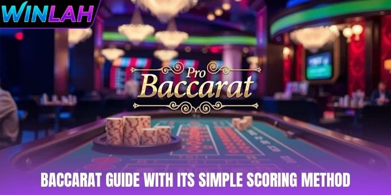 Baccarat guide with its simple scoring method