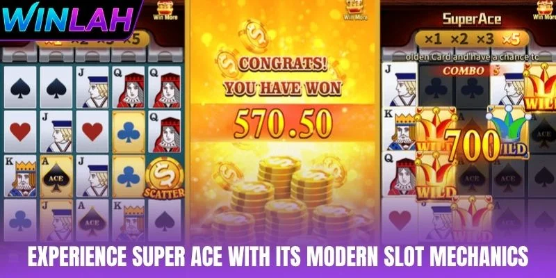 Experience Super Ace with its modern slot mechanics