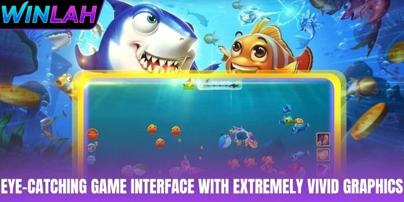 Eye-catching game interface with extremely vivid graphics