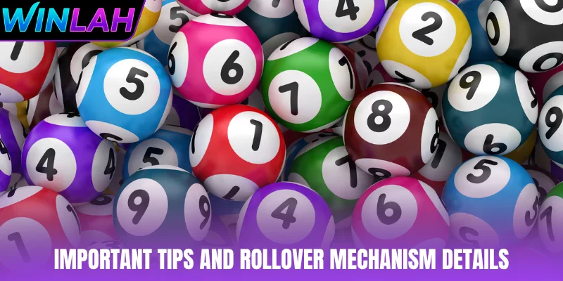 Important tips and rollover mechanism details