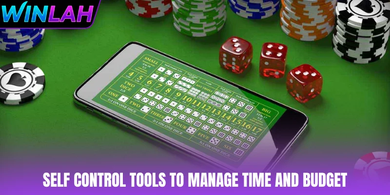 Self control tools to manage time and budget