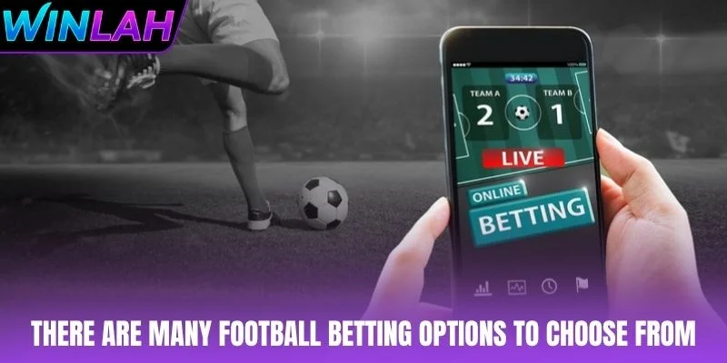 There are many football betting options to choose from