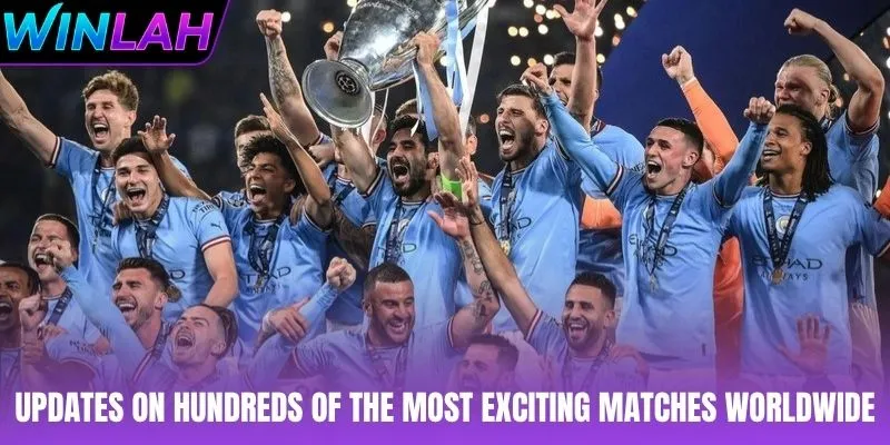 Updates on hundreds of the most exciting matches worldwide