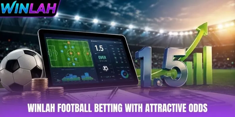 Winlah football betting with attractive odds