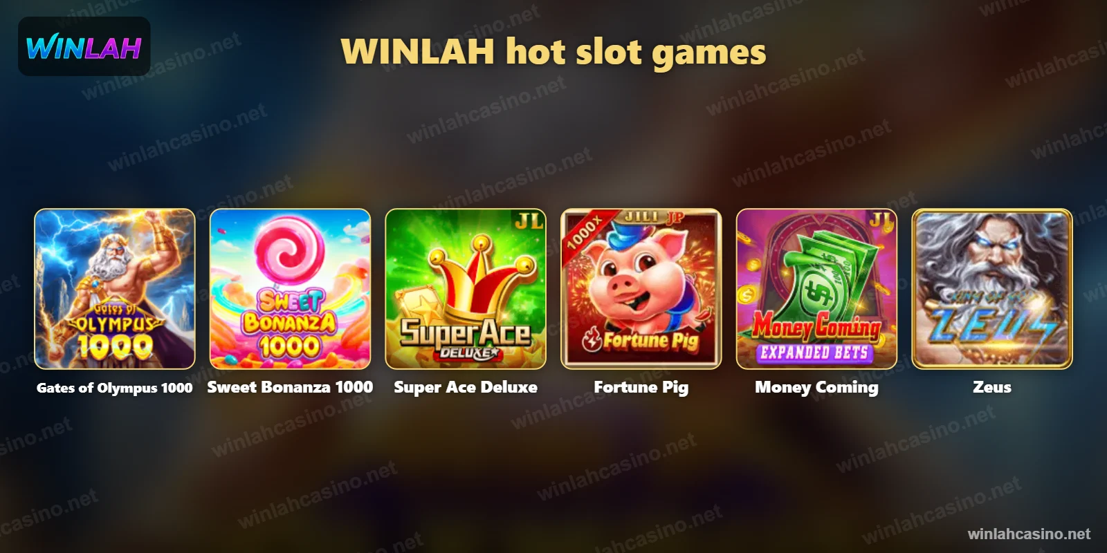 Slot hangat WINLAH – Gates of Olympus 1000, Sweet Bonanza 1000, Super Ace Deluxe dan Fortune Pig