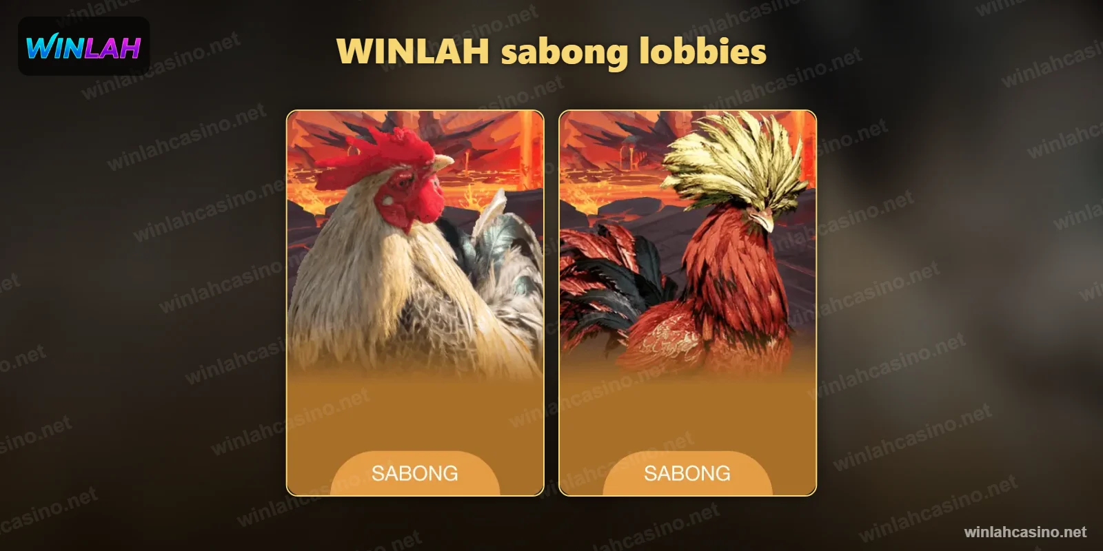 Sabong lobbies SV388 and WS168 for steel spur cockfighting