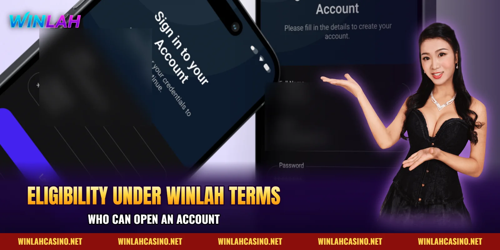 Eligibility under WINLAH terms conditions