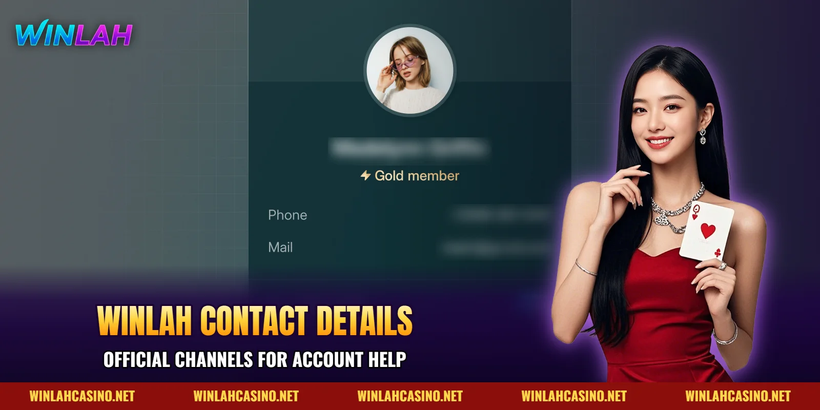 Butiran hubungan WINLAH untuk sokongan pengguna