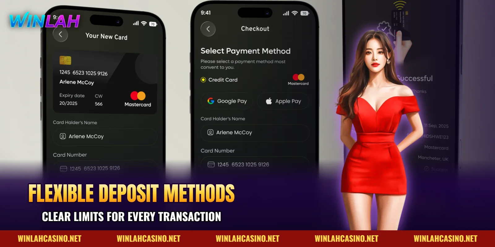 Kaedah deposit fleksibel dan had transaksi WINLAH