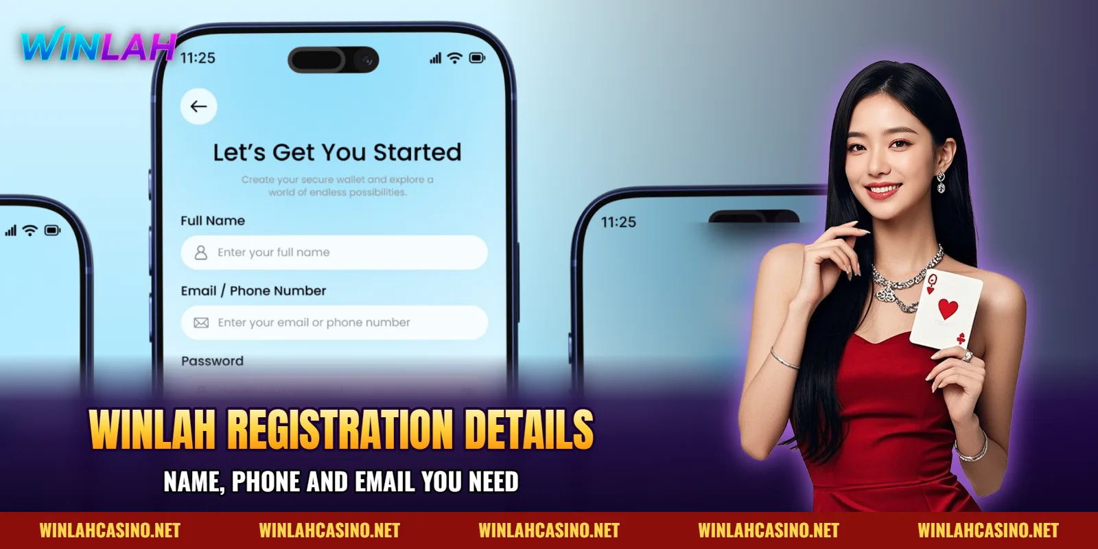 Important details needed for registration