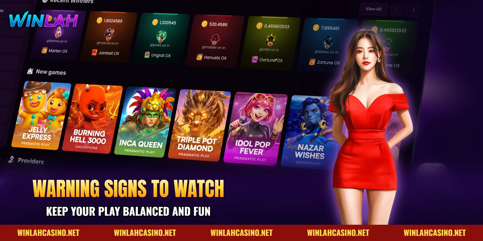 Important warning signs to maintain balance
