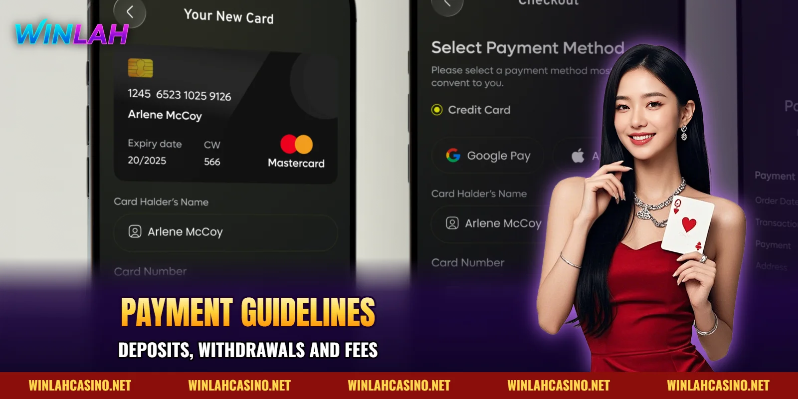 Standard financial guidelines for payments